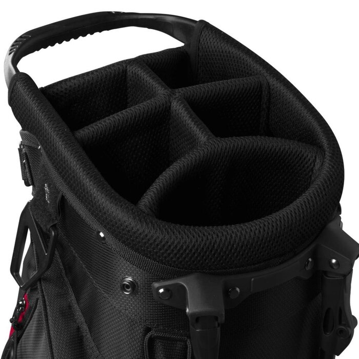 Wilson Wilson Feather Bolsa de golf trípode 2026 - Negro Gris Rojo