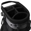 Wilson Wilson Feather Bolsa de golf trípode 2026 - Negro Gris Blanco