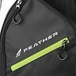 Wilson Wilson Feather Bolsa de golf trípode 2026 - Negro Gris Blanco