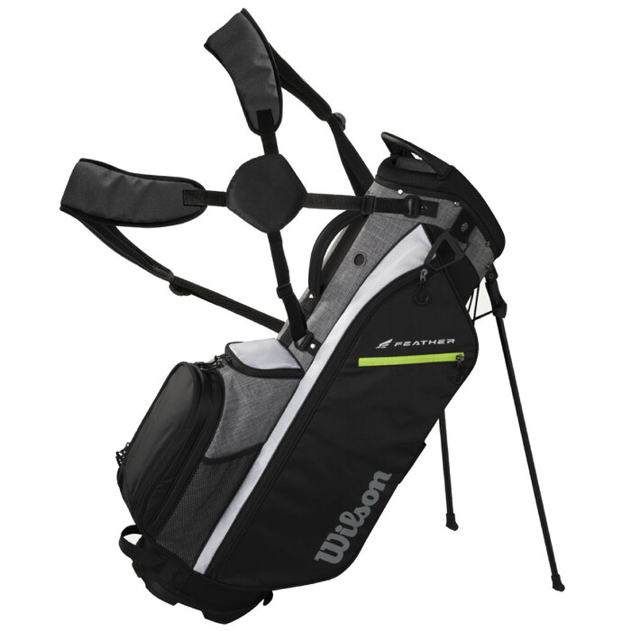 Wilson Wilson Feather Stand Bag 2026 - Black Grey White