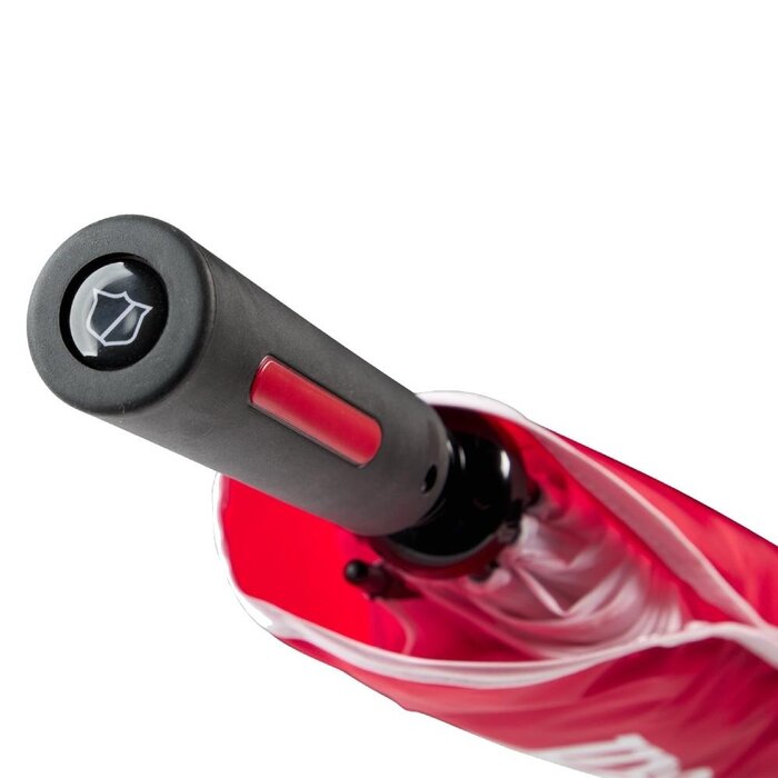Wilson Wilson 68 Inch Double Canopy Tour Paraguas de Golf - Blanco Rojo