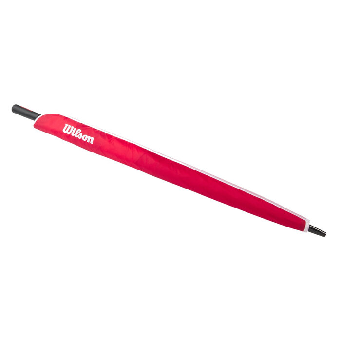 Wilson Wilson 68 Inch Double Canopy Tour Paraguas de Golf - Blanco Rojo