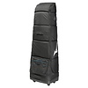 Mizuno Funda de viaje plegable con ruedas - Negro