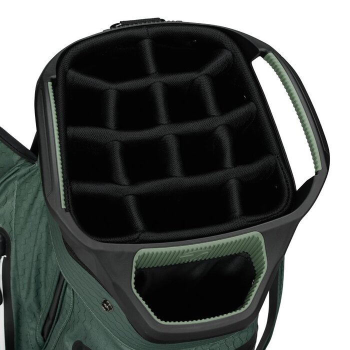 TaylorMade TaylorMade StormDry Waterproof Cart Bag 2026 - Black Dark Sage