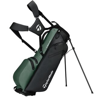 TaylorMade TaylorMade StormDry Waterproof Bolsa de golf trípode 2026 - Negro Verde