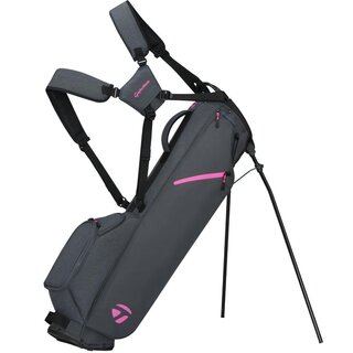 TaylorMade TaylorMade Flextech Carry Stand Bag 2026 - Grey Neon Pink