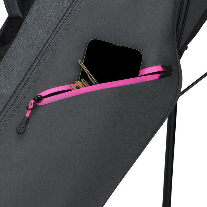 TaylorMade TaylorMade Flextech Carry Bolsa de golf trípode 2026 - Gris Rosa