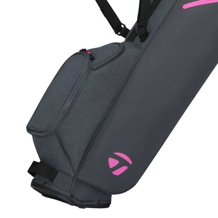 TaylorMade TaylorMade Flextech Carry Bolsa de golf trípode 2026 - Gris Rosa