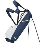TaylorMade Flextech Carry Stand Bag 2026 - Navy White Neon Lime