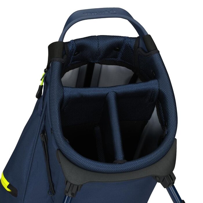 TaylorMade TaylorMade Flextech Carry Bolsa de golf trípode 2026 - Azul Blanco Amarillo