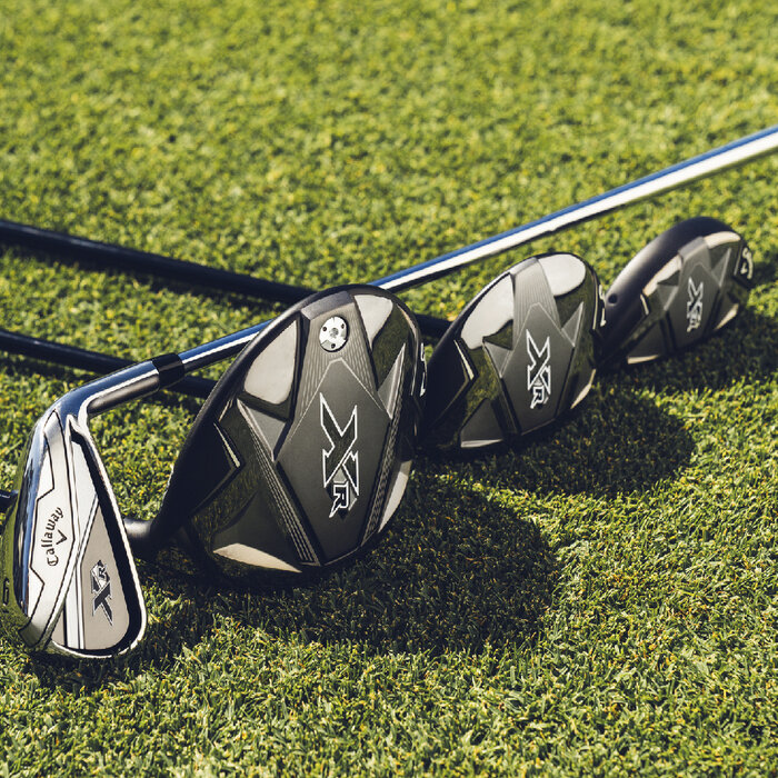 Callaway Callaway XR 26 - Set de golf para hombre | Bolsa de golf trípode (varilla de grafito) | Negro Plata