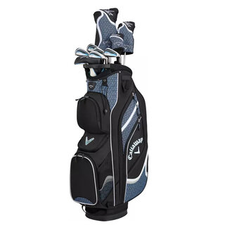 Callaway Callaway Solaire Azul Claro Juego de Golf para Mujer de 14 Piezas 2025 | Bolsa de golf carro (varilla de grafito)