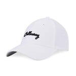 Callaway Stitch Magnet Gorra de Golf para Mujer 2025 - Blanco Negro