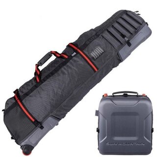 Sun Mountain Sun Mountain Kube Travelcover - Gris Negro Rojo