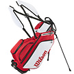 Wilson Wilson Talus 5 Bolsa de golf trípode 2026 - Rojo Blanco