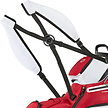 Wilson Wilson Talus 5 Bolsa de golf trípode 2026 - Rojo Blanco