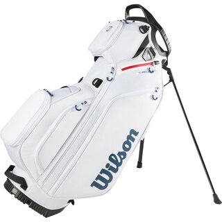 Wilson Wilson Talus 5 Bolsa de golf trípode 2026 - Blanco Rojo Azul