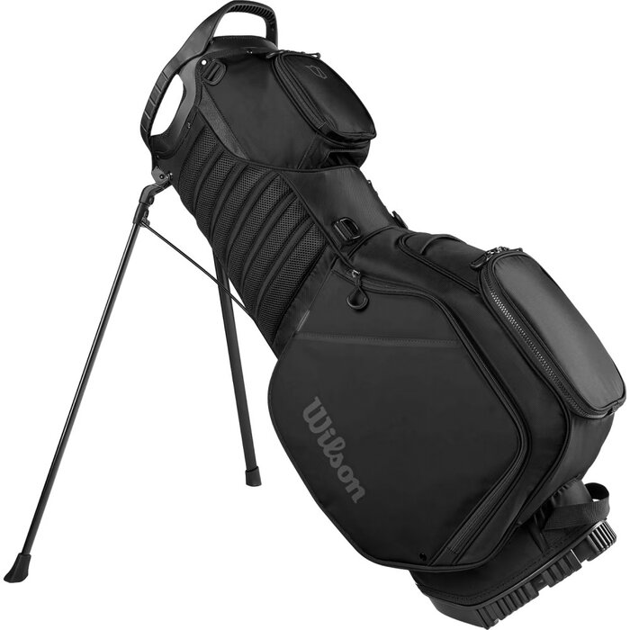 Wilson Wilson Talus 5 Bolsa de golf trípode 2026 - Negro Blanco