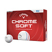 Callaway Callaway Chrome Soft Triple Track Golf Balls 2026 - White - 12-Pack