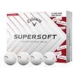 Callaway Callaway SuperSoft 2025 Pelotas de Golf San Valentín - Blanco - 12 Unidades