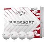 Callaway SuperSoft 2025 Valentine Golf Balls - White - 12-Pack