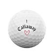 Callaway Callaway SuperSoft 2025 Pelotas de Golf San Valentín - Blanco - 12 Unidades