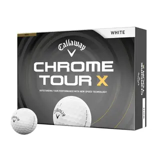 Callaway Callaway Chrome Tour X Pelotas de Golf 2026 - Blanco - 12 Unidades