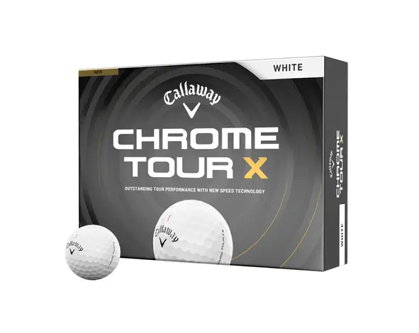 Callaway Callaway Chrome Tour X Golf Balls 2026 - White - 12-Pack