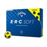 Callaway ERC Soft Truvis Bolas de golf 2025 - Amarillo - 12 Unidades