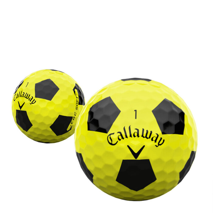 Callaway Callaway ERC Soft Truvis Bolas de golf 2025 - Amarillo - 12 Unidades