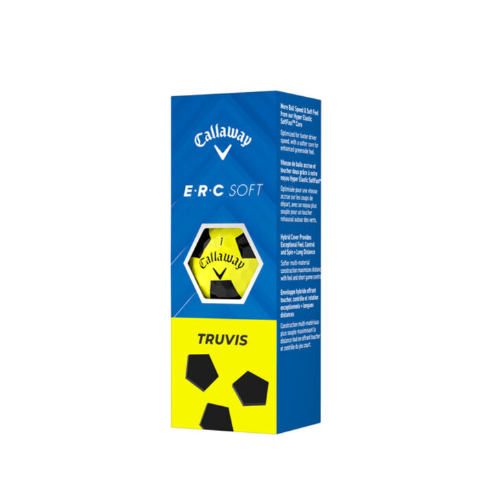 Callaway Callaway ERC Soft Truvis Golf Balls 2025 - Yellow - 12-Pack