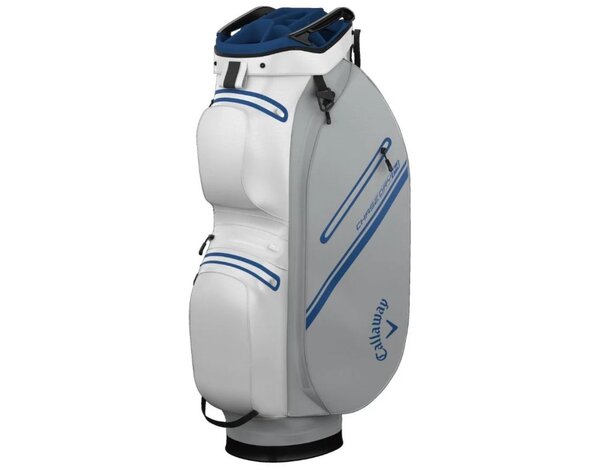 Callaway Callaway Chase 14 Dry Waterproof bolsa de golf carro 2026 - Blanco Gris Azul