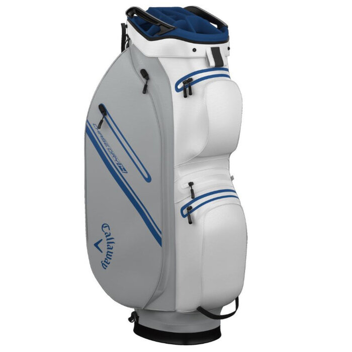Callaway Callaway Chase 14 Dry Waterproof bolsa de golf carro 2026 - Blanco Gris Azul