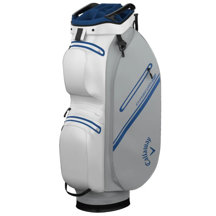 Callaway Callaway Chase 14 Dry Waterproof bolsa de golf carro 2026 - Blanco Gris Azul