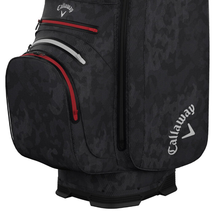 Callaway Callaway Org 14 HD Waterproof Bolsa de golf carro 2026 - Negro Rojo Camo