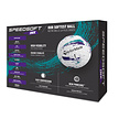 TaylorMade TaylorMade SpeedSoft Ink Pelotas de Golf 2026 - Morado Turquesa - 12 Unidades