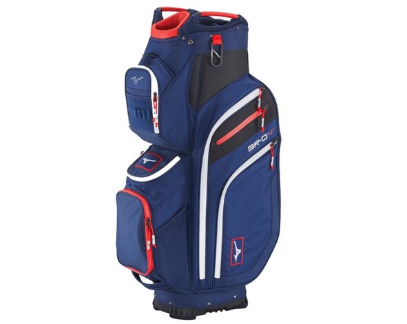 Mizuno Mizuno BR-D4C Bolsa de golf carro - Azul Rojo
