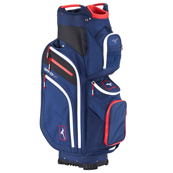 Mizuno Mizuno BR-D4C Bolsa de golf carro - Azul Rojo