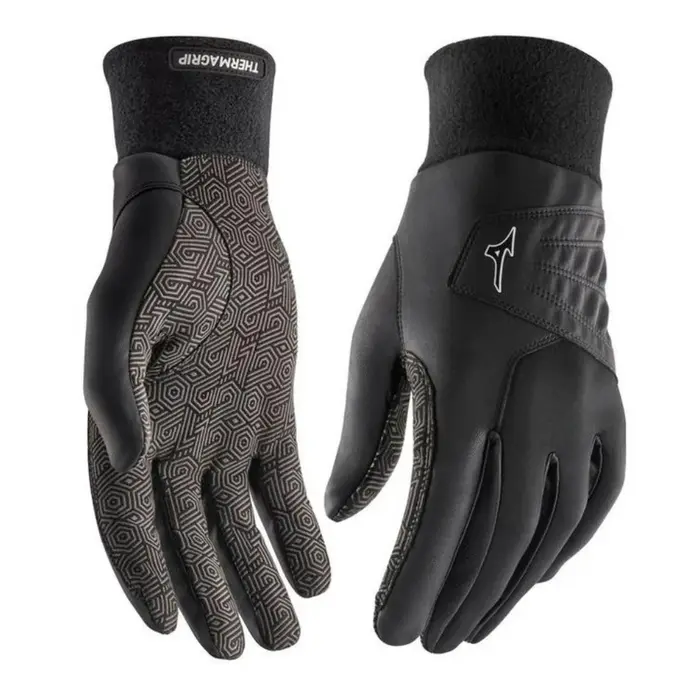 Mizuno Mizuno Thermagrip Guantes de Golf de Invierno para Hombre (Par) 2026 - Negro