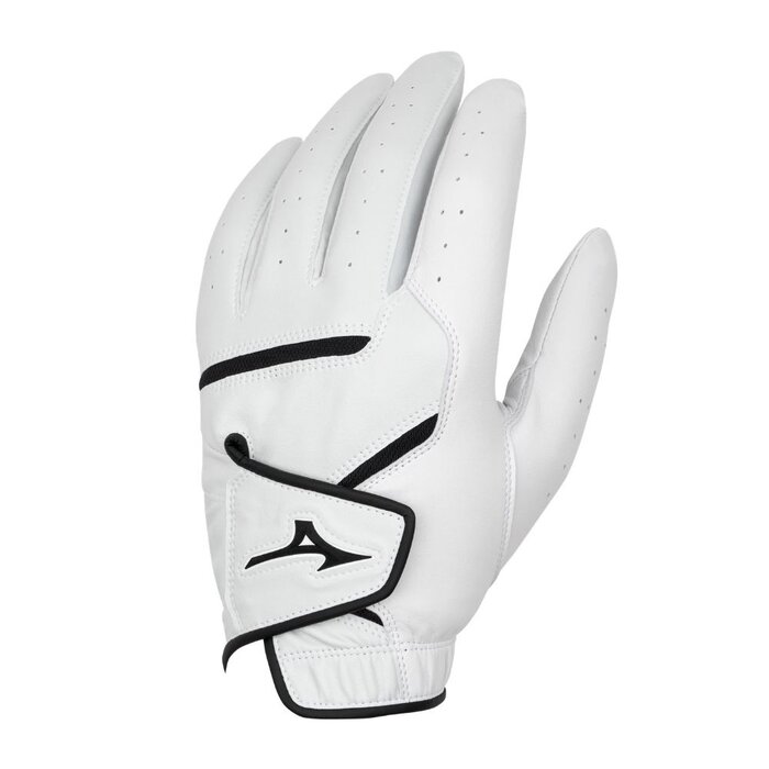 Mizuno Mizuno JPX Synthetic Guante de golf para hombre - Blanco (Para golfista diestro)