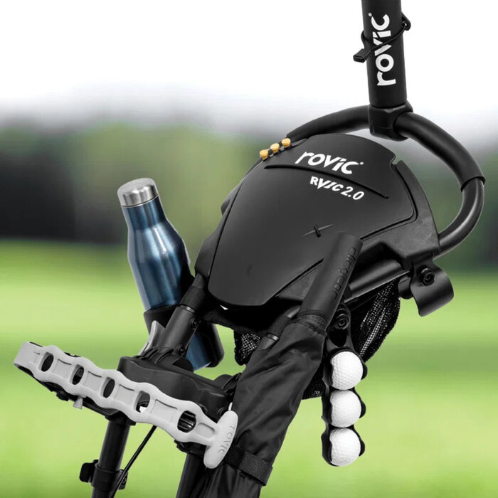 Rovic Rovic RV-1C 2.0 Carro de golf - Blanco Negro