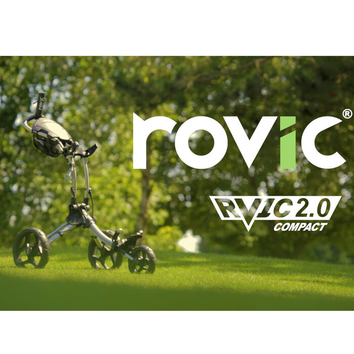 Rovic Rovic RV-1C 2.0 Carro de golf - Blanco Negro