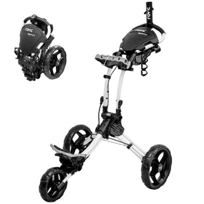 Rovic Rovic RV-1C 2.0 Carro de golf - Blanco Negro