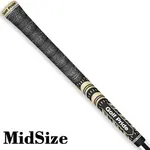 GolfPride MultiCompound Plus 4 Teams MIDSIZE Grip - Charcoal Oro