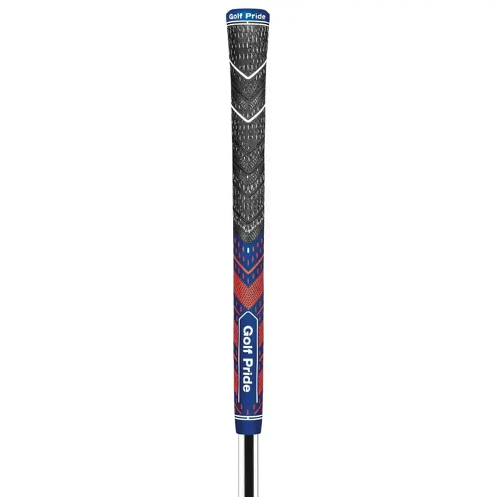 GolfPride GolfPride MultiCompound Plus 4 Teams MIDSIZE Grip - Carbón Azul Naranja