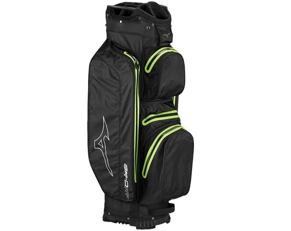 Mizuno Mizuno BR-DRI Bolsa de golf carro impermeable - Negro Verde