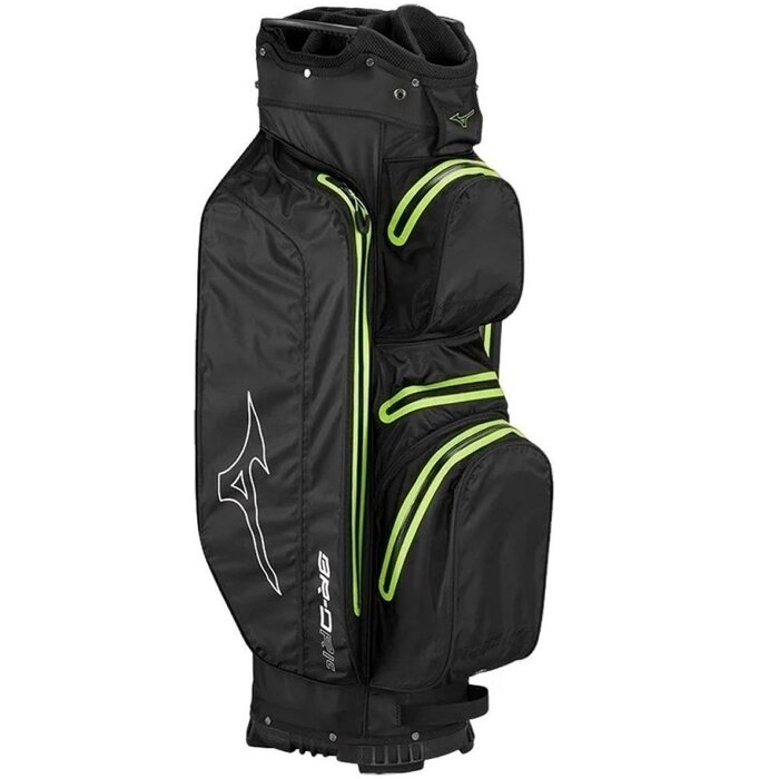 Mizuno Mizuno BR-DRI Bolsa de golf carro impermeable - Negro Verde