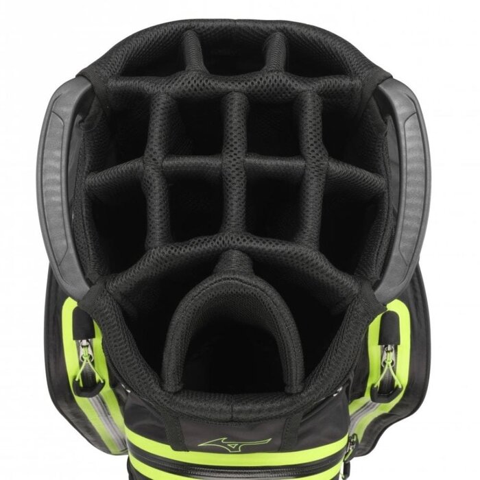Mizuno Mizuno BR-DRI Waterproof Cart Bag - Black Green