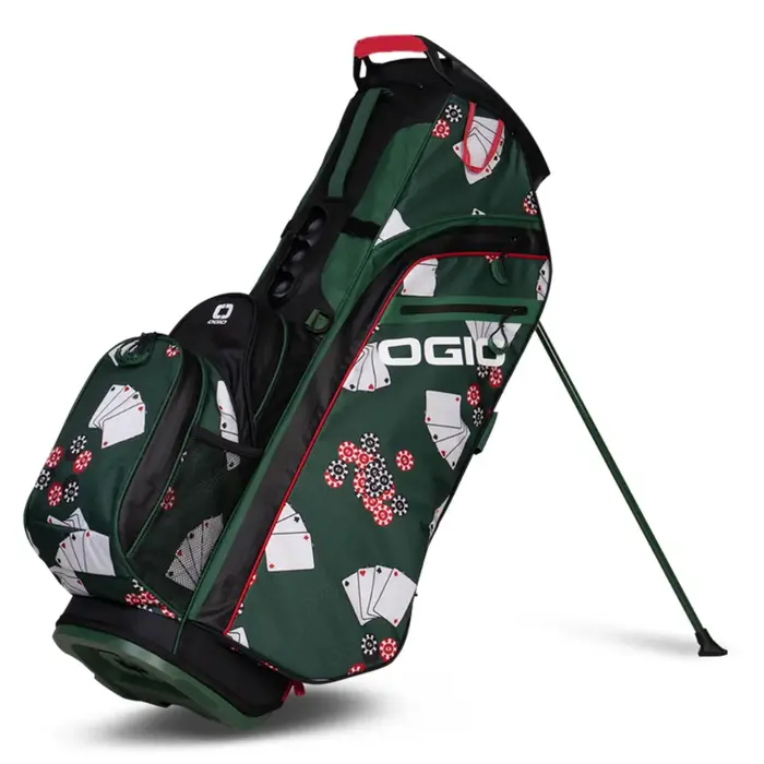 Ogio OGIO All Elements Hybrid Waterproof Bolsa de golf trípode 2026 - Verde Rojo Blanco