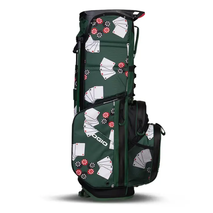 Ogio OGIO All Elements Hybrid Waterproof Bolsa de golf trípode 2026 - Verde Rojo Blanco